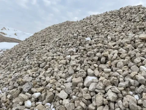Щебень известняковый 100-300