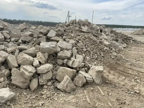 Бутовый камень 0-600